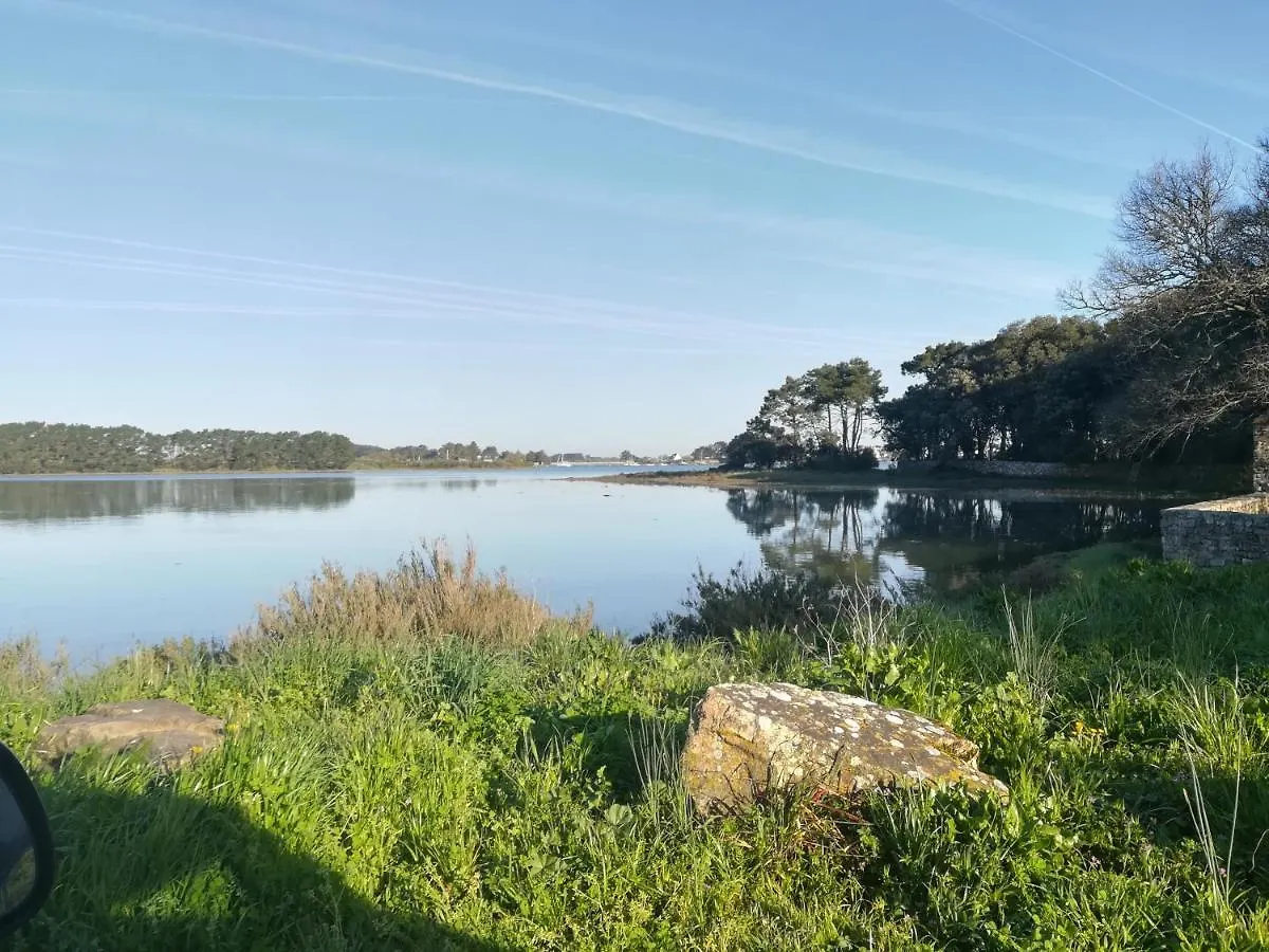Hébergement de vacances Villa Maison de pêcheur vue golfe à Le Hézo